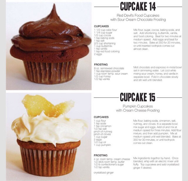 💙30 Different Easy To Make Cupcake Recipes!!!!!(:💙