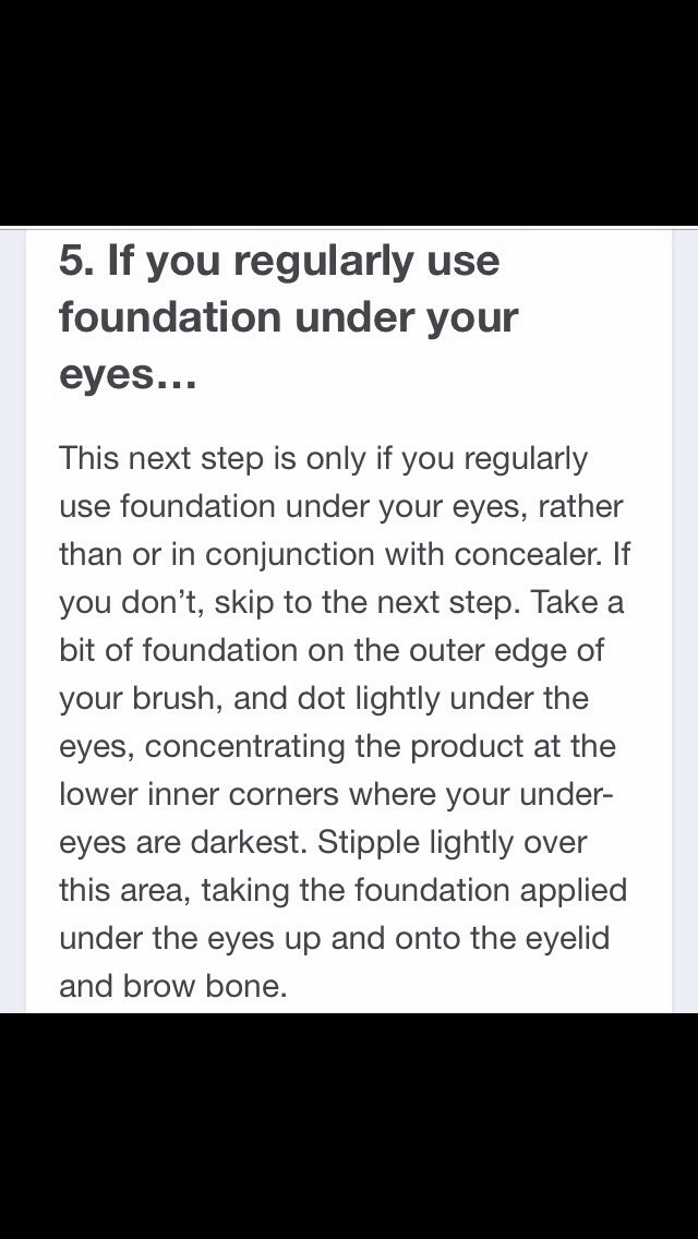 How To Apply Your Foundation With Professional Steps 💢 Watch This