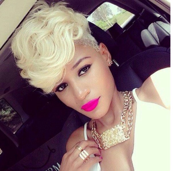 Dyed Hair on Dark Skin Girls / Colored Hair on Darker Skin