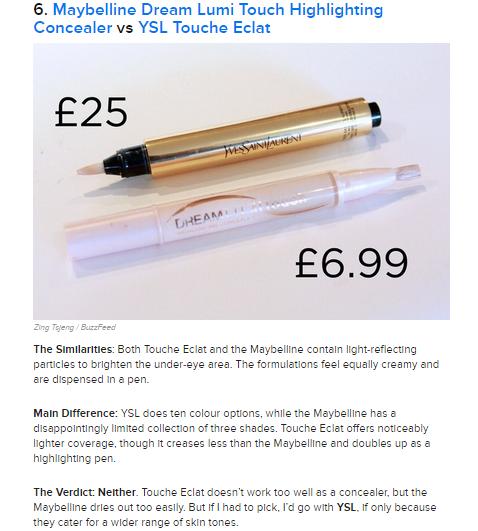 14 Insanely Affordable High Street Dupes For High-End Makeup♥♥♥ #tipit