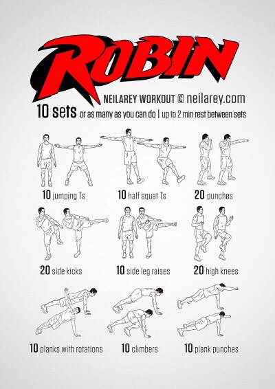 Super Hero Workouts
