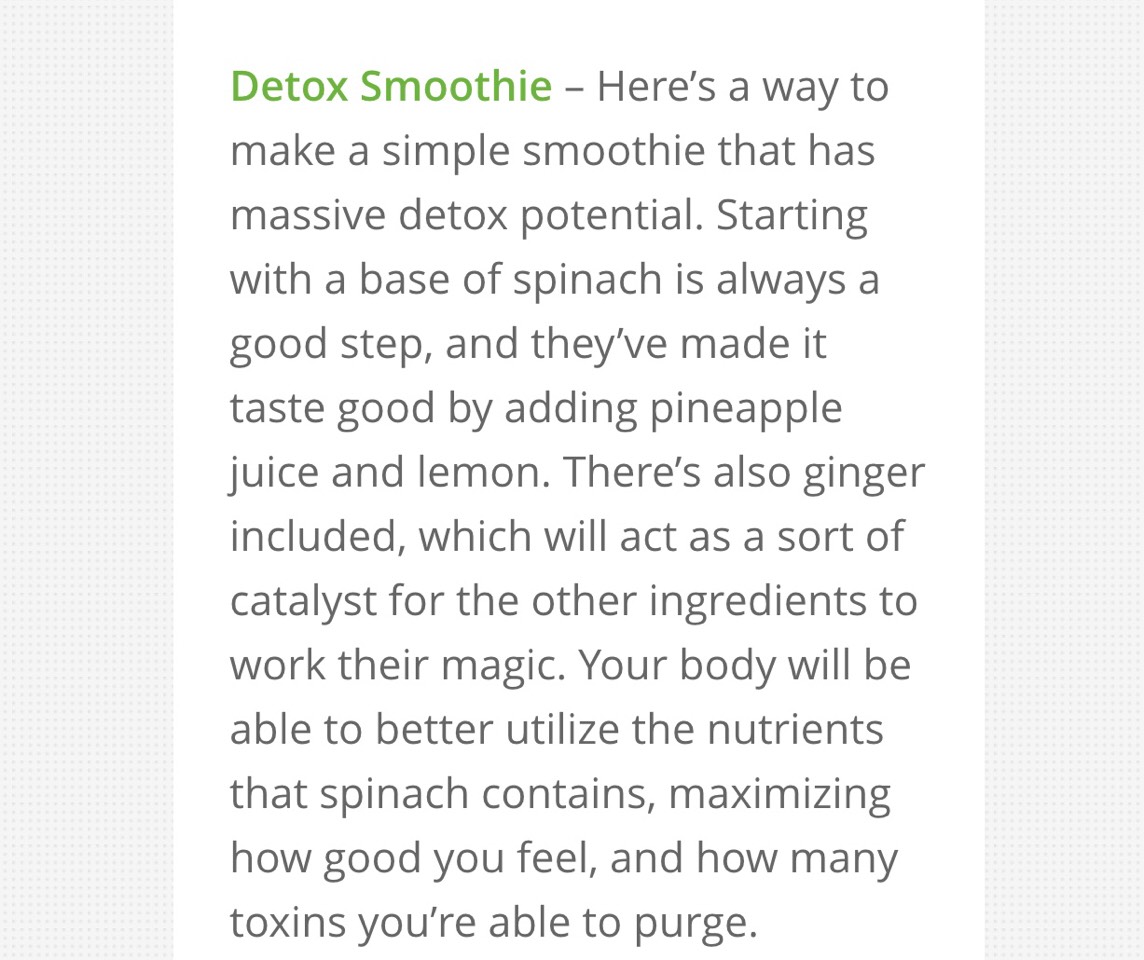 32 Detox Drinks! Good Luck!!