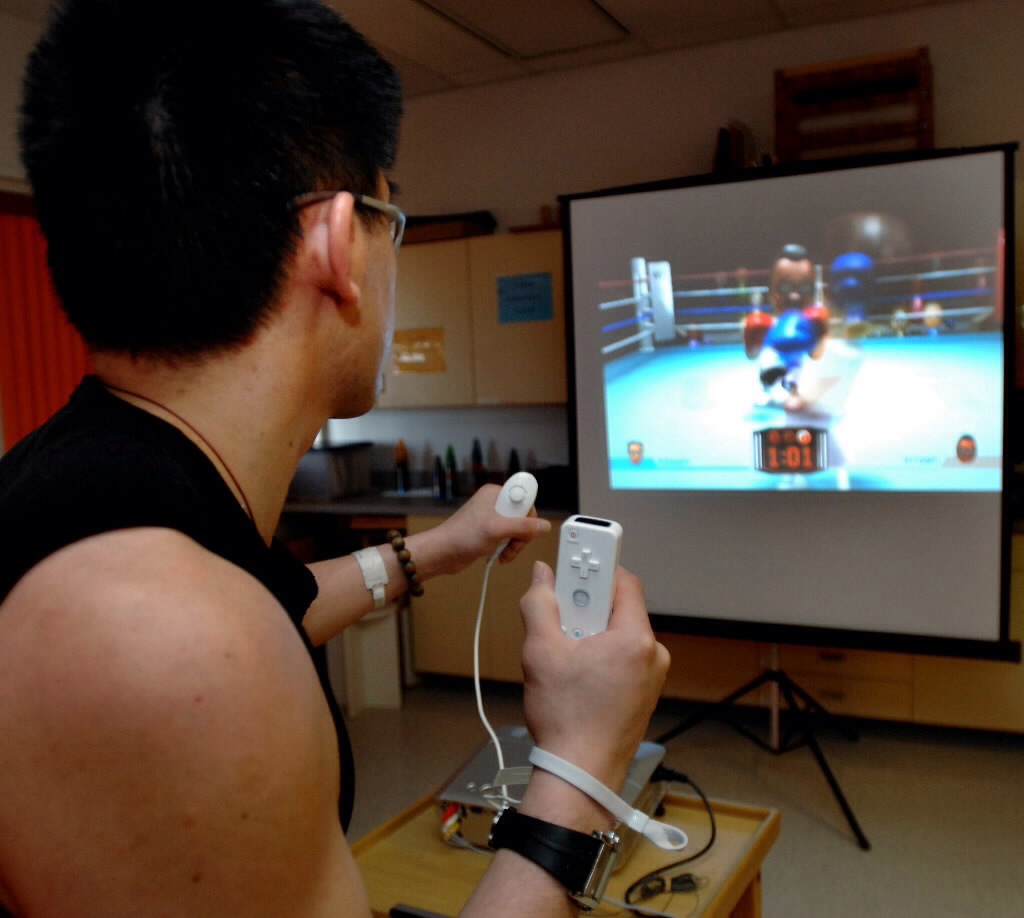 Wii boxing causes you to lose double the calories than you would playing one of the other wii games.