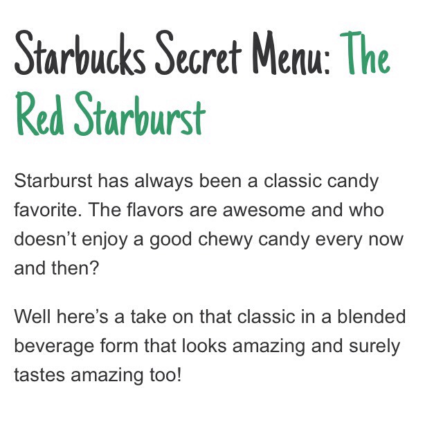 ✨☕️What To Order From Starbucks And How To Order It Part3⃣☕️✨