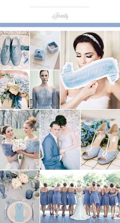 Rose Quartz + Serenity Wedding Inspiration #PantoneContest
