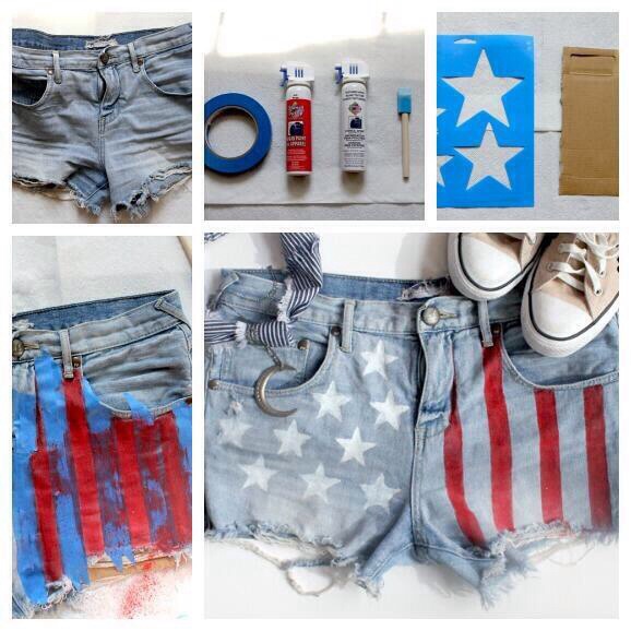 4th of July style !! (Independence Day coming soon) !!