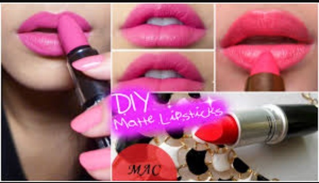 DIY Matte Lipsticks