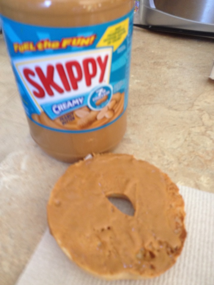 I used skippy creamy peanut butter!