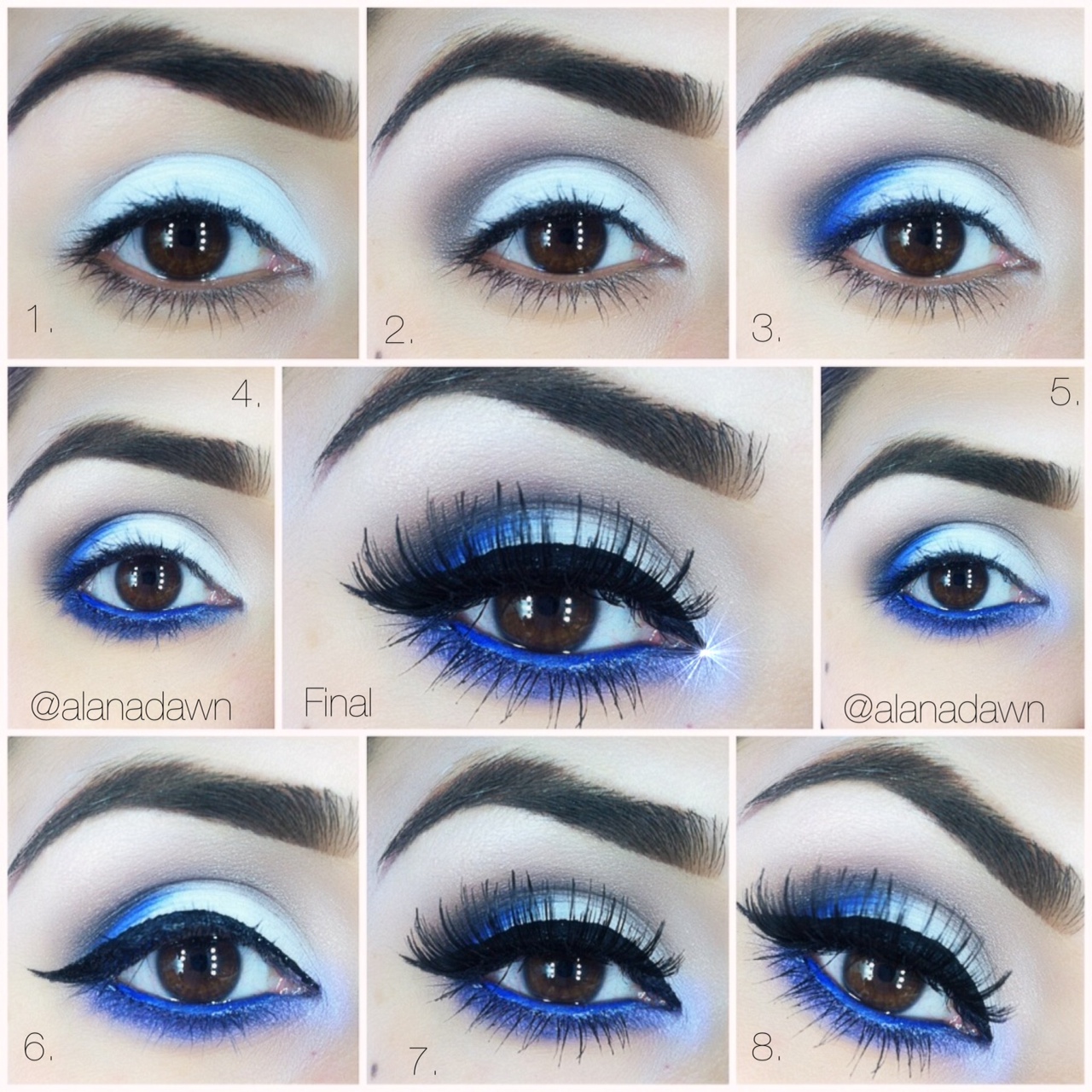 Blue Makeup Tutorial