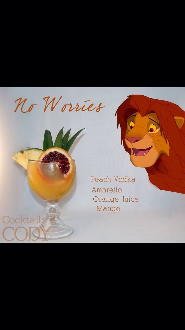 🍸🍹More Disney Inspired Cocktails Created By Cocktails By Cody. 🍸🍹
