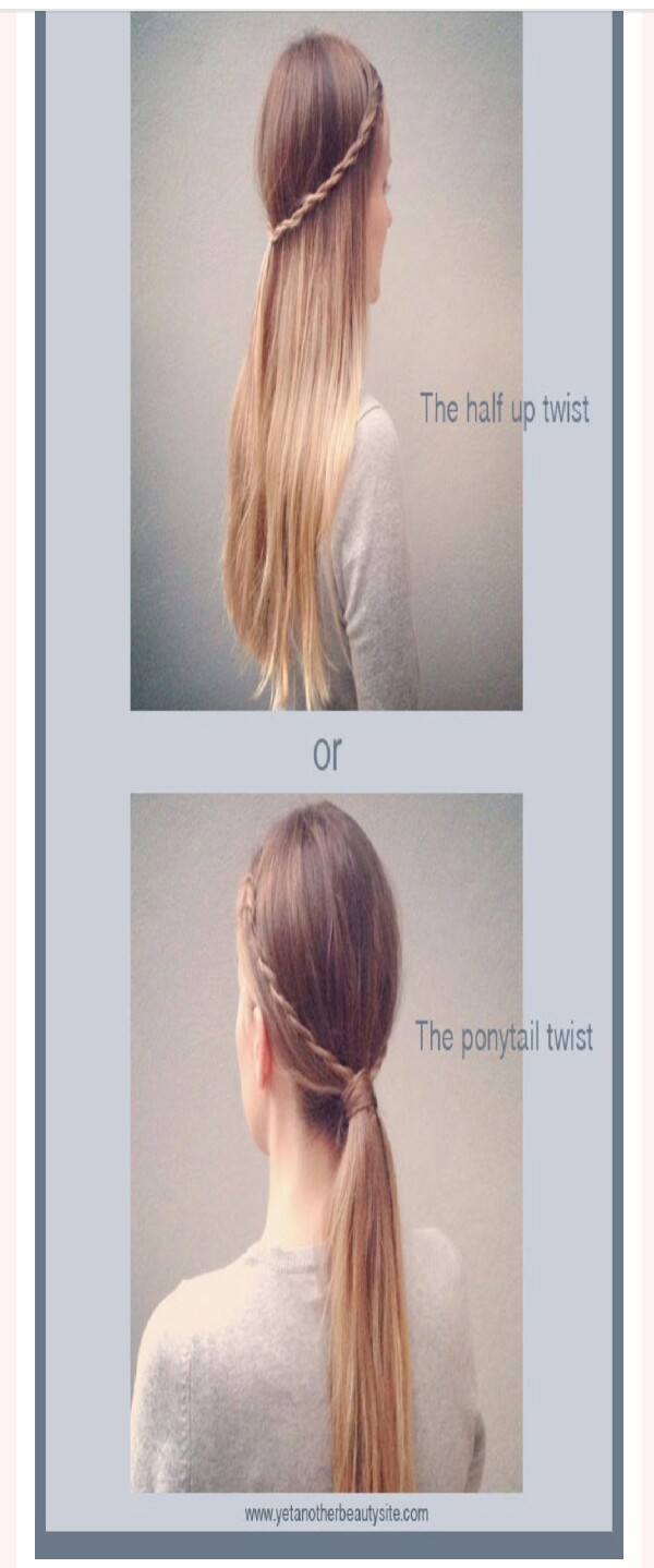 Easy, Quick, Cute Hairstyle 