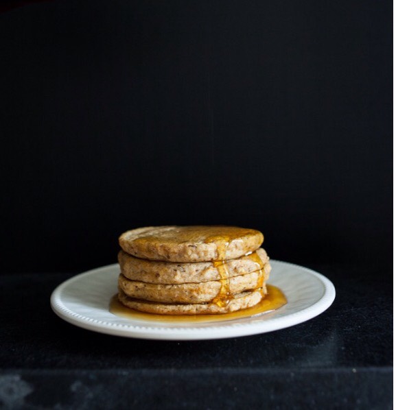 Clean Eating Cinnamon Sweet Potato Pancakes!
