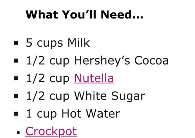 Hot Chocolate Recipes