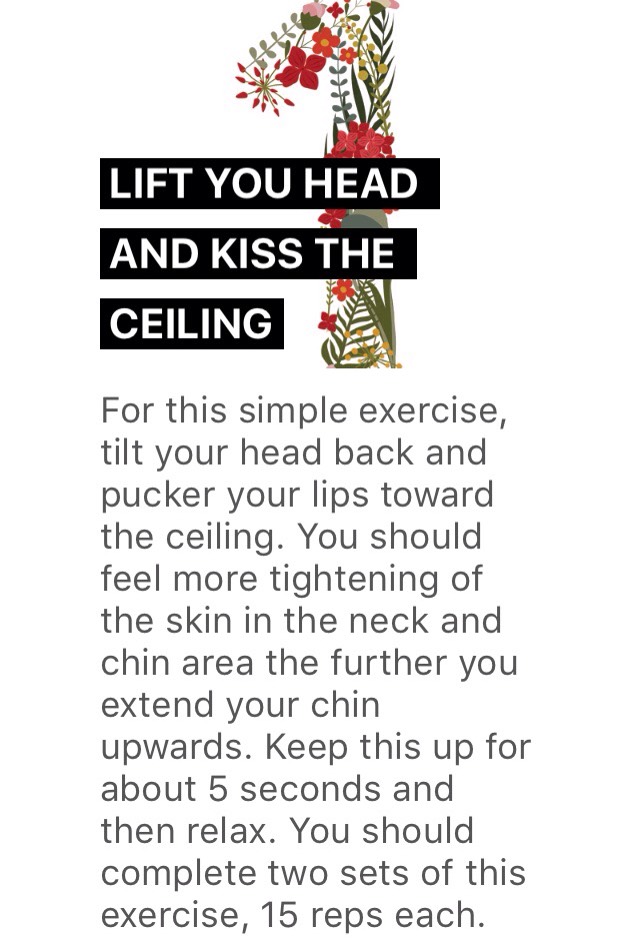7 Easy Exercises To Get Rid Of That Double Chin!