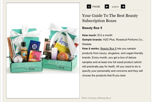 This is a great box for beginners! It has brands from high-end to amazing drugstore finds!