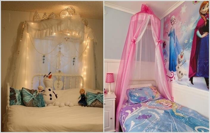 Frozen Movie Inspired Kids Bedroom Ideas