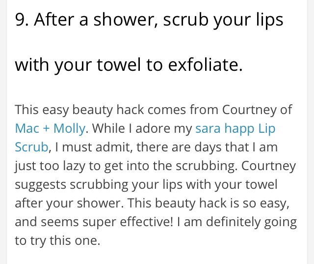 Effortless Lazy Girl Beauty Hacks