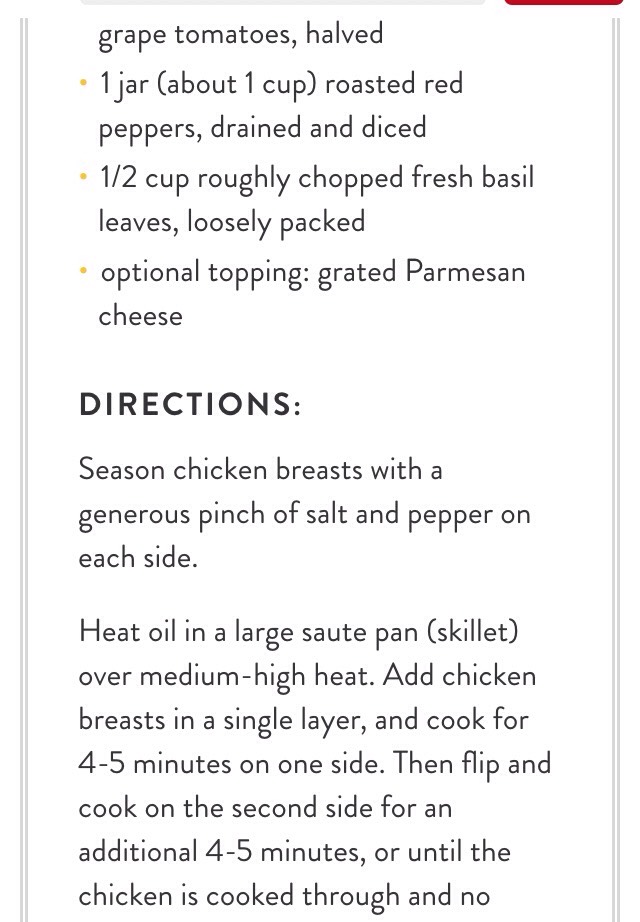 Easy Italian Chicken Skillet