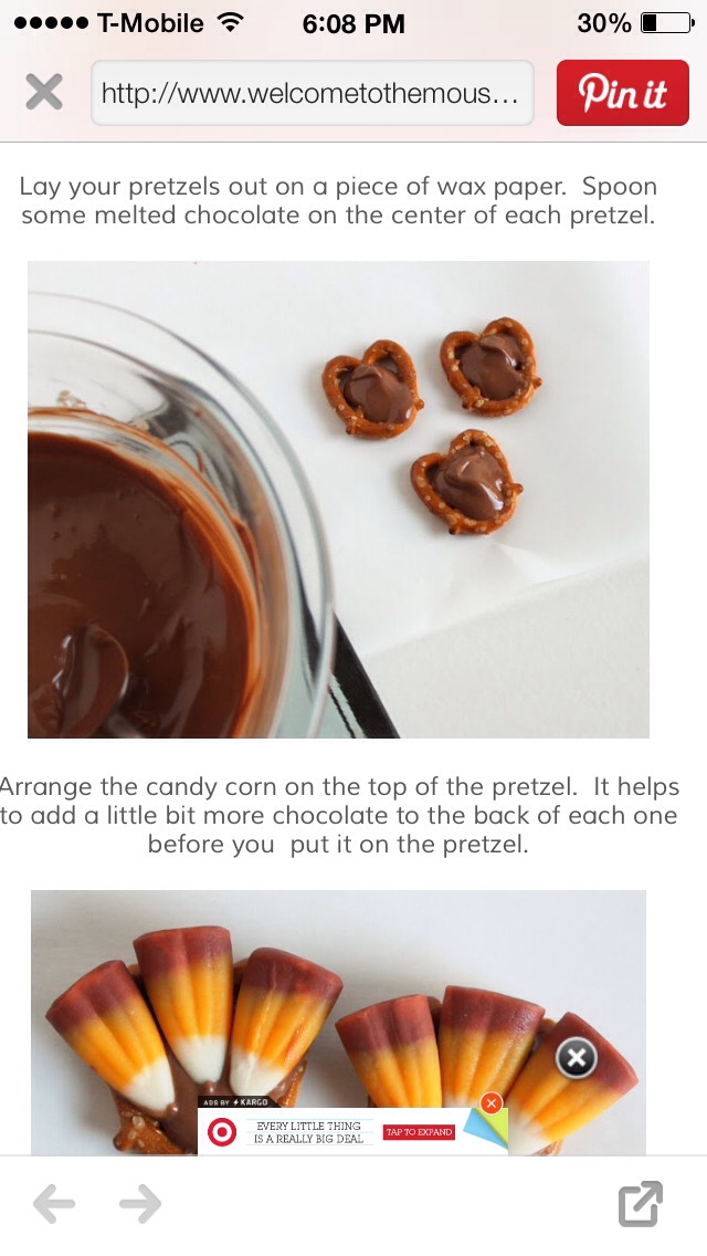 🎉DIY Pretzel Turkeys! Great For Thanksgiving!🎈🎈🎊🎊 Like For More💝👍👍👍💎⭐️✨🎀