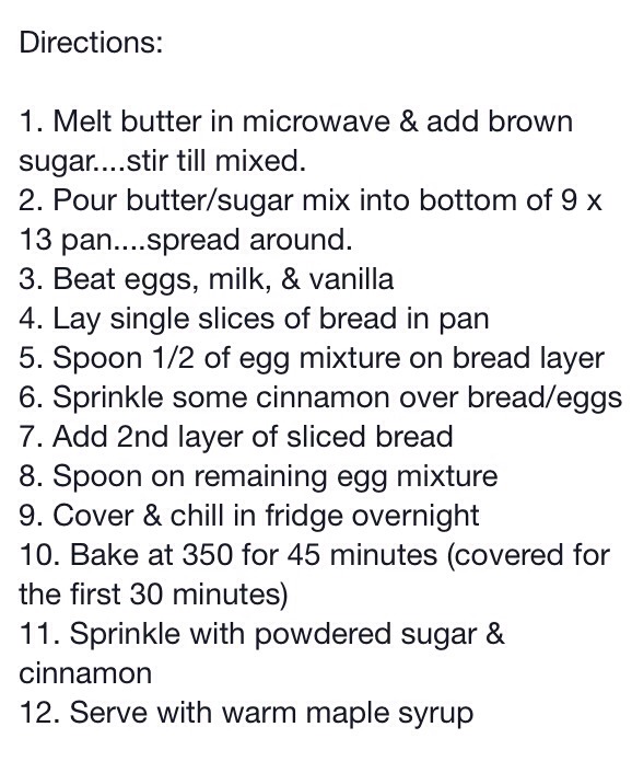 French Toast Bake ⭐️