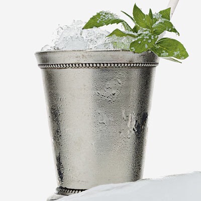 Mint Julep

This classic cocktail is famous for it's rich history with the Kentucky Derby. Find out what Derby-goes have known for a long time — mint juleps are a wonderful way to celebrate spring. Serve in a low-ball glass, over ice, and garnish with a mint leaf. (Recipe yields 1 serving).