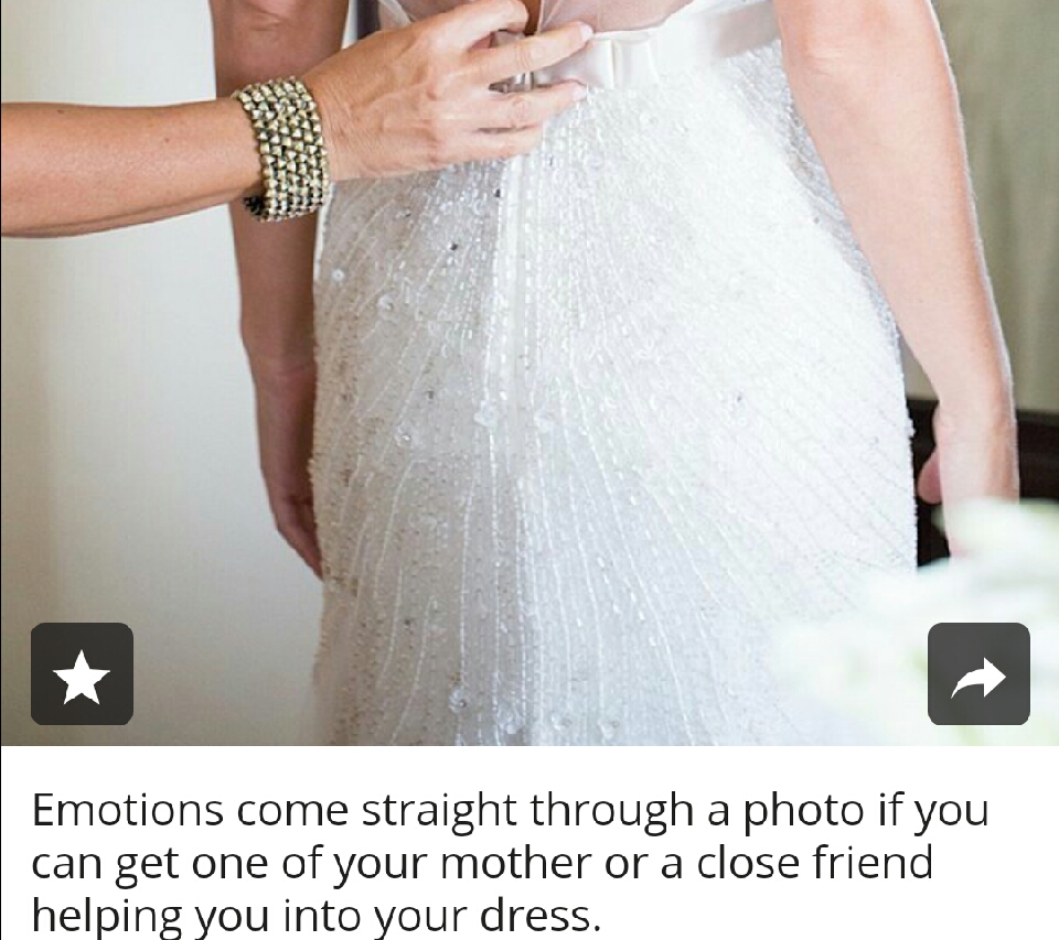 Pictures You Will Regret NOT taking Of Your Wedding Dress! 