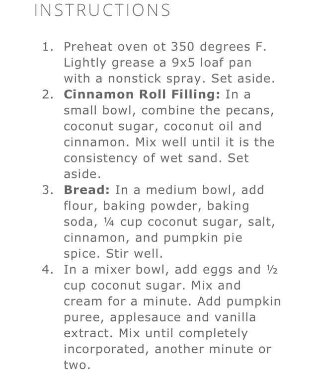Delightful Double Crumb Cinnamon Roll Pumpkin Bread 