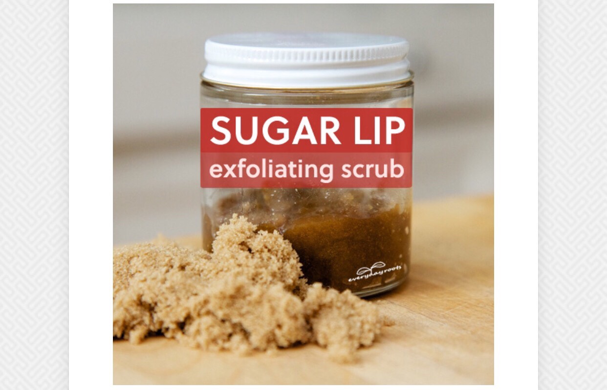 How To Make A Sugar Lip Exfoliating Scrub