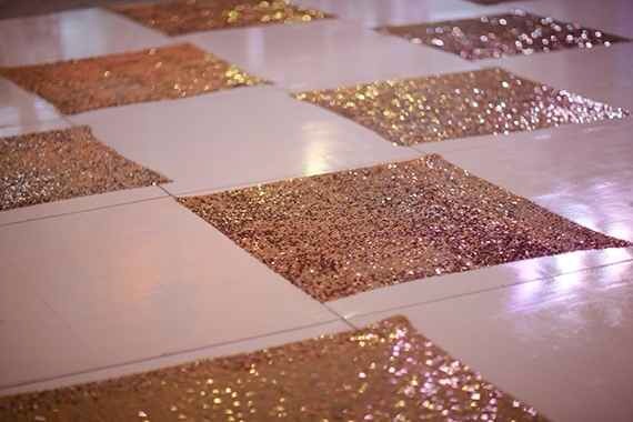 Get everyone to dance on a GLITTER DANCE FLOOR.