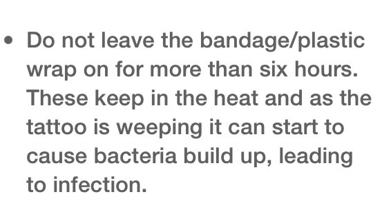 How To Care For A New Tattoo✨