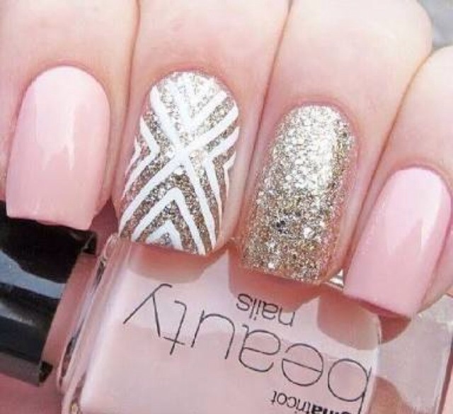 Easy Glitter Gradient