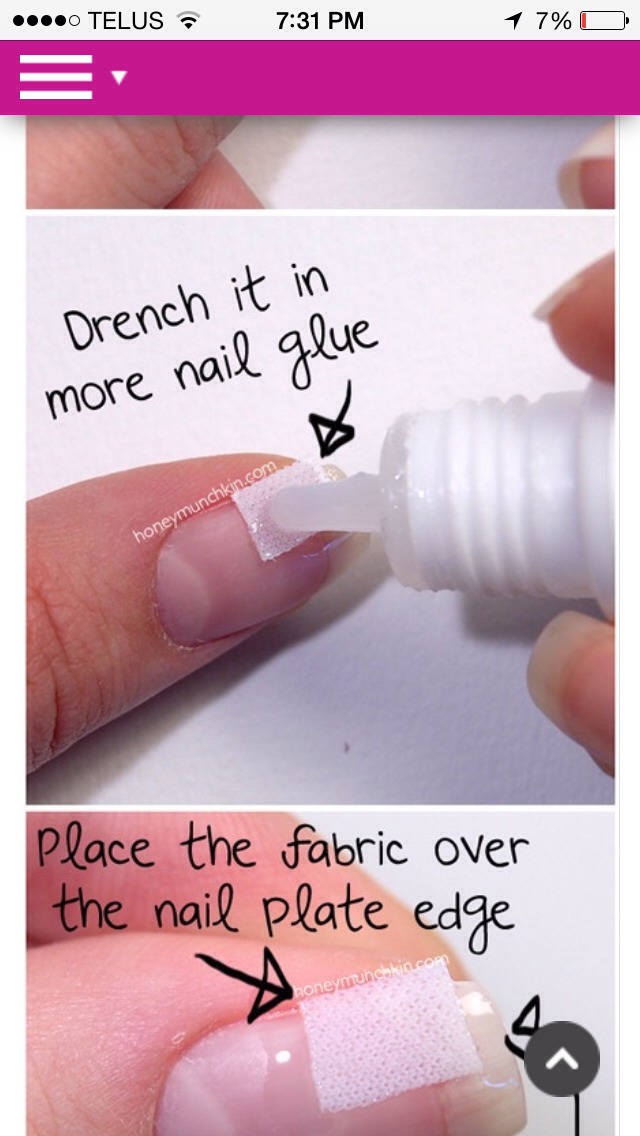 Fix Ur Broken Nail 😃