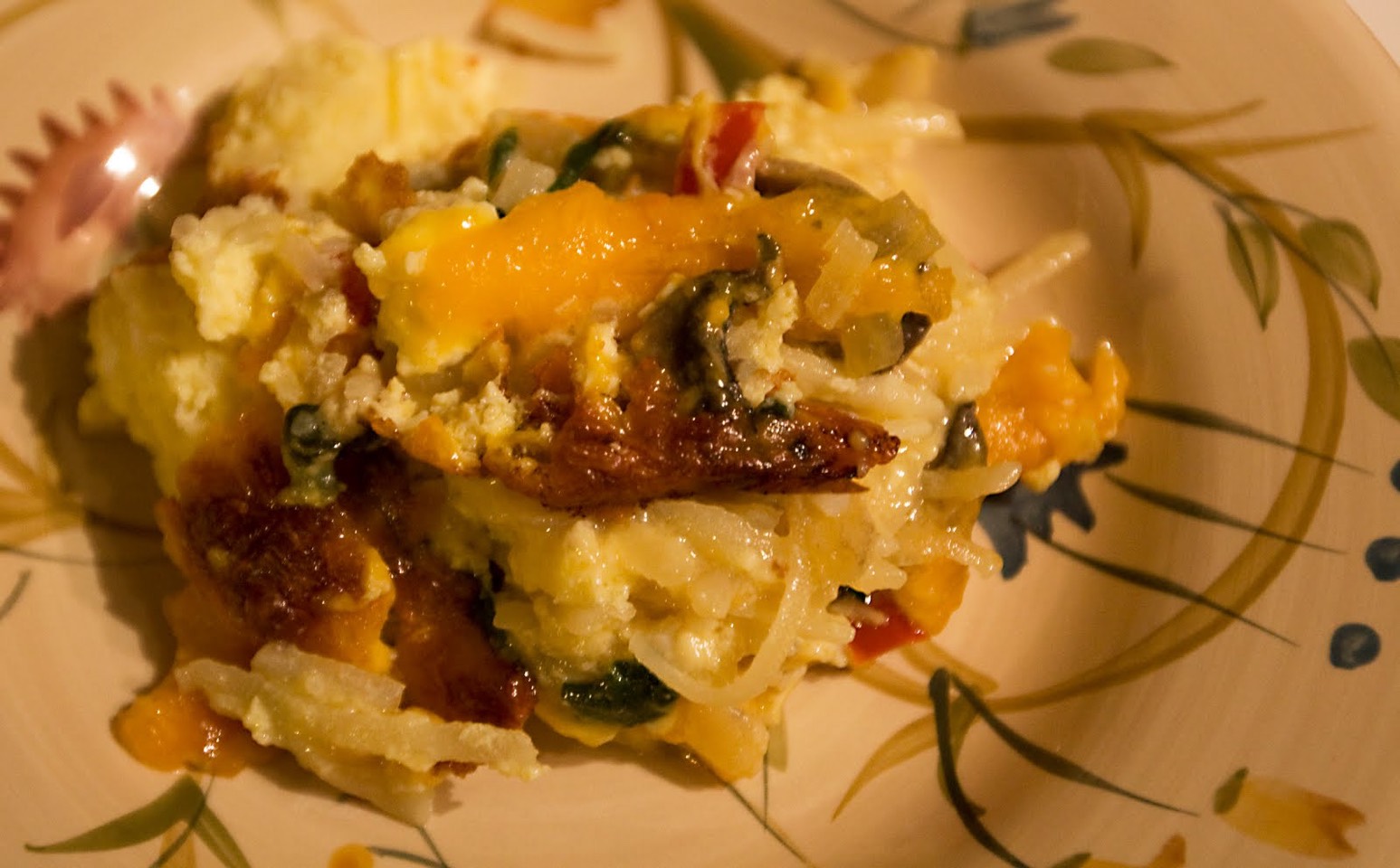Hash brown taco casserole #scrumptious breakfast