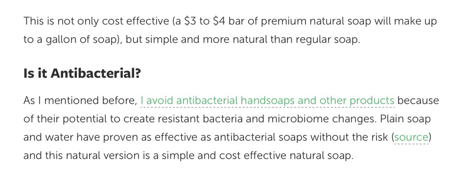 Homemade Liquid Hand Soap Recipe ❤️ #tipit