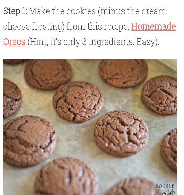 Oreo Cookie Ice Cream Sandwiches! 