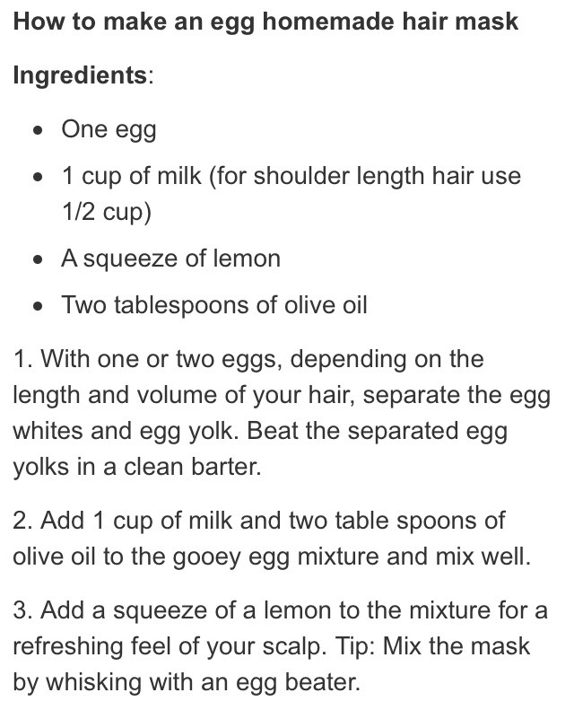 DIY Hair Masks That Make Your Hair Grow Longer And Healthier💆💁
