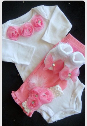 DIY Baby Girl Outfits💜💕