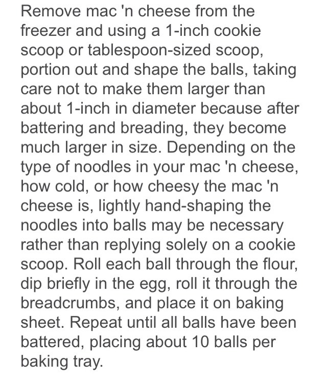Crispy Baked Macaroni & Cheese Balls