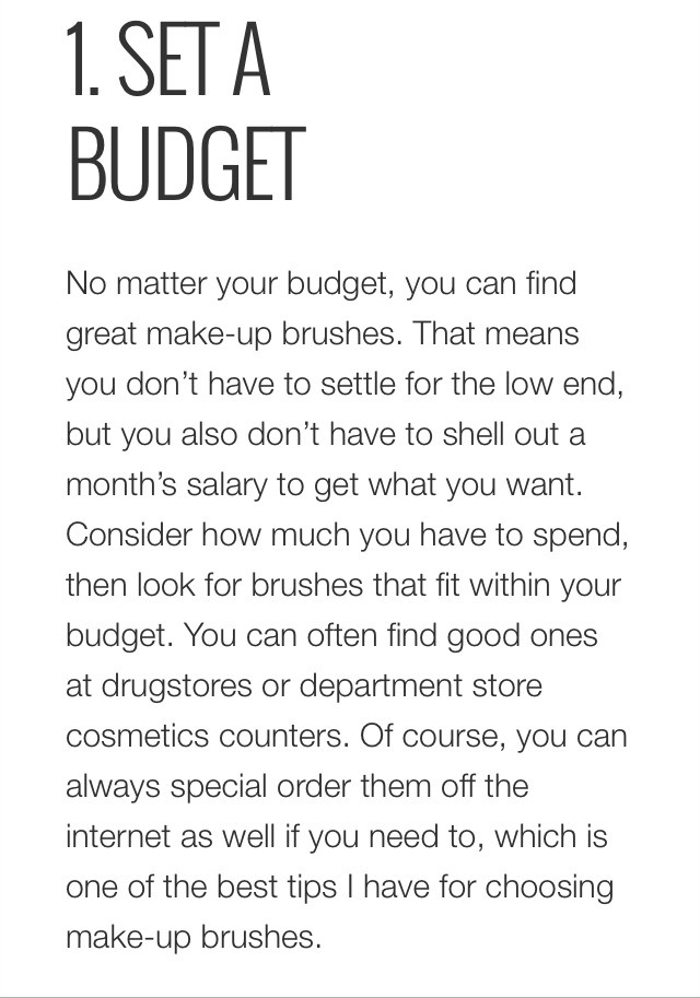 💥✨ 7 Tips For Choosing Makeup Brushes!! ✨💥