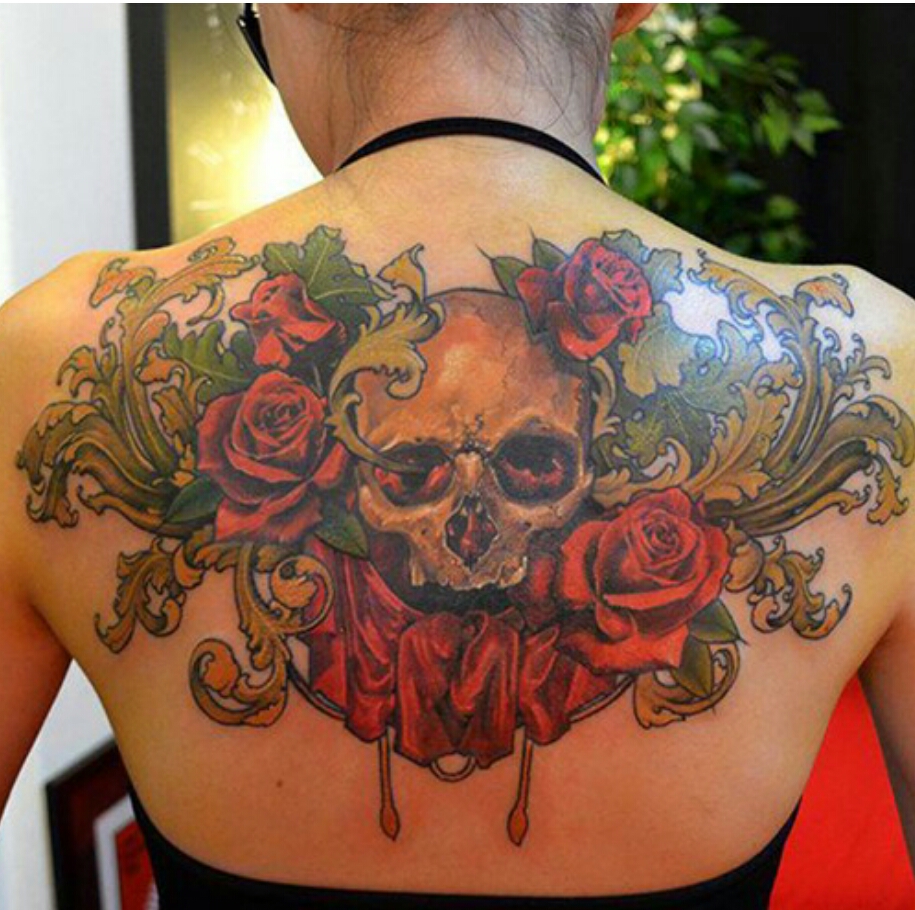 Beautiful Skull Tattoos For Women!