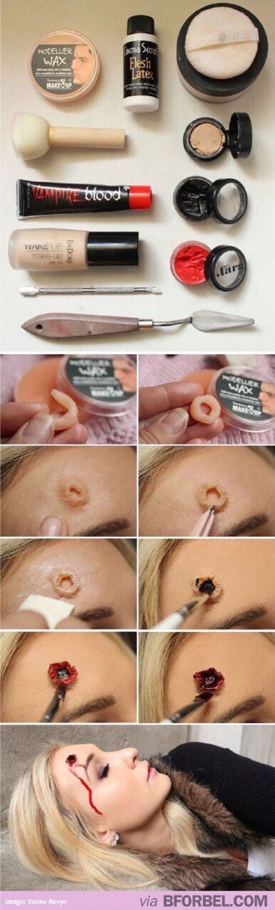 Halloween Makeup DIYs #HalloweenTip