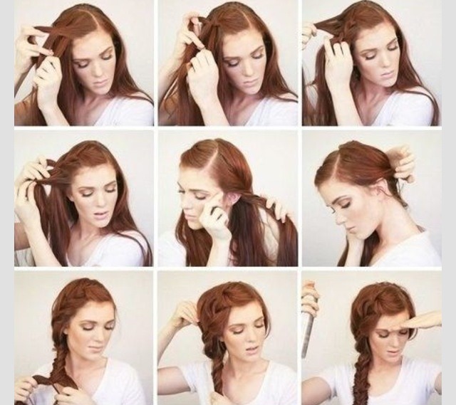 Super Cute Side Braid