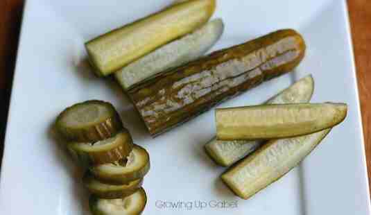 Fermented Sour Pickles
Get ready to take your pickles to the next level.

Get the recipe from Growing Up Gabel.