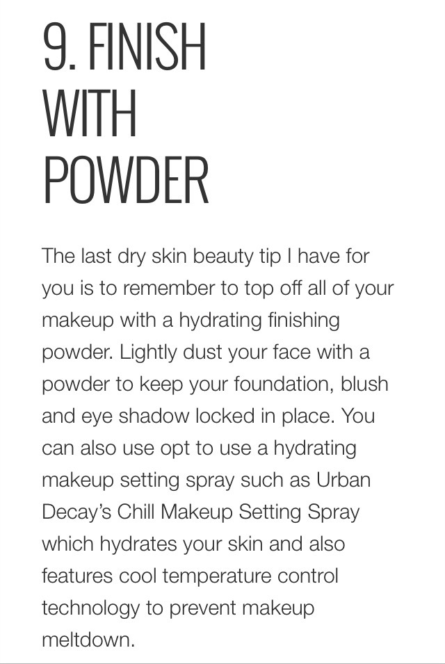 💥✨ Beauty Tips For Dry Skin!!! ✨💥