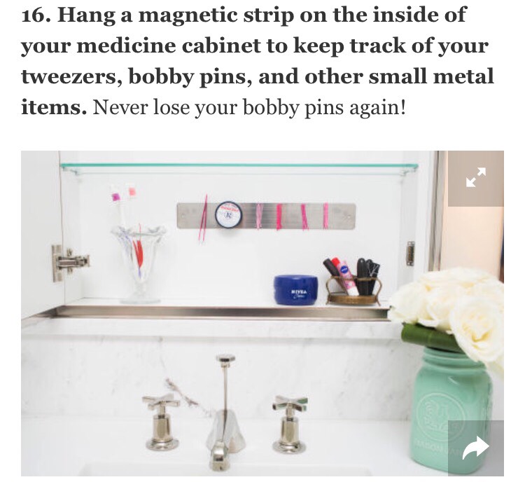 17 Genius Bathroom Organization Hacks