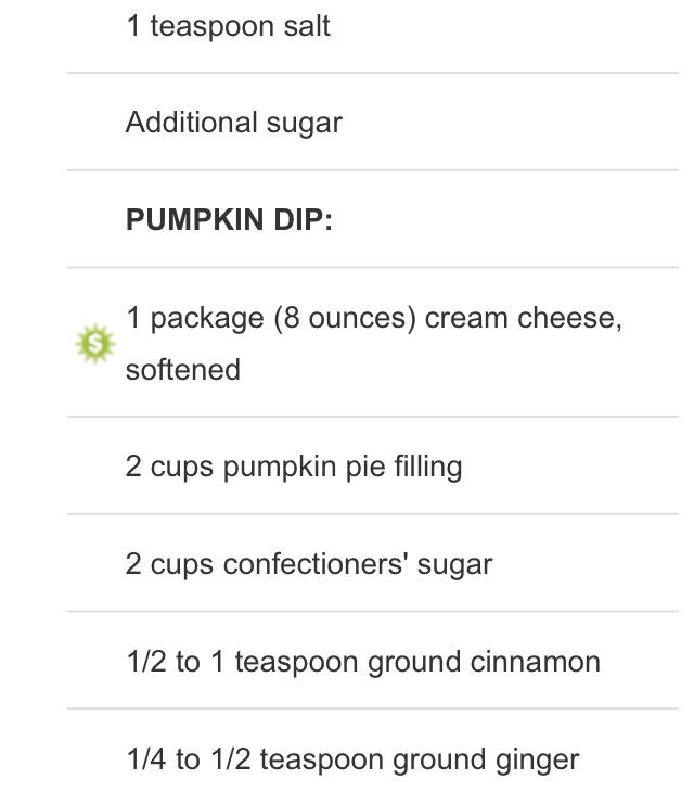 Spice Cookies With Pumpkin Dip