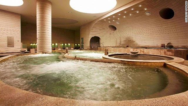 That layer cake of decadence is the jimjilbang, a combo bathhouse/hotel/restaurant/heaven.