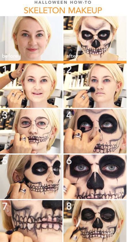  Creepy Halloween Makeup #halloweentip