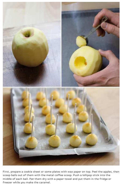 How To Make Mini Caramel Apples
