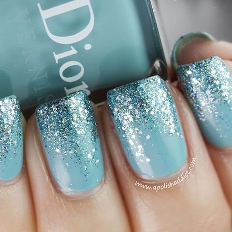 Glitter Ombré Tutorial. 